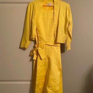 Calvin Klein Dress and Matching Sweater